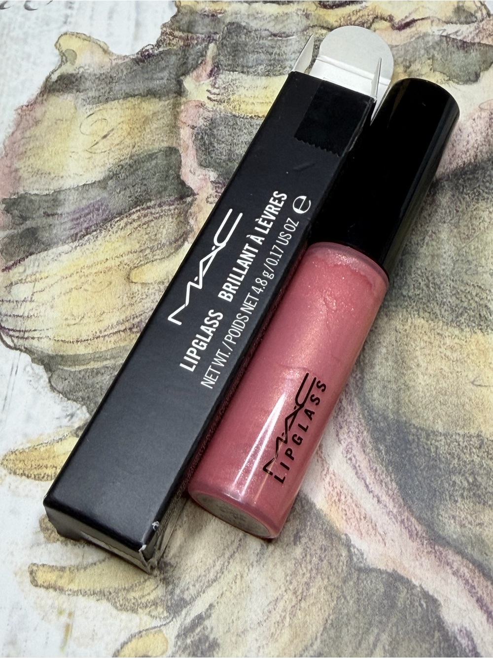 MAC COSMETICS BNIB CHERRY BLOSSOM lipgloss lipglass RARE Limited Discontinued